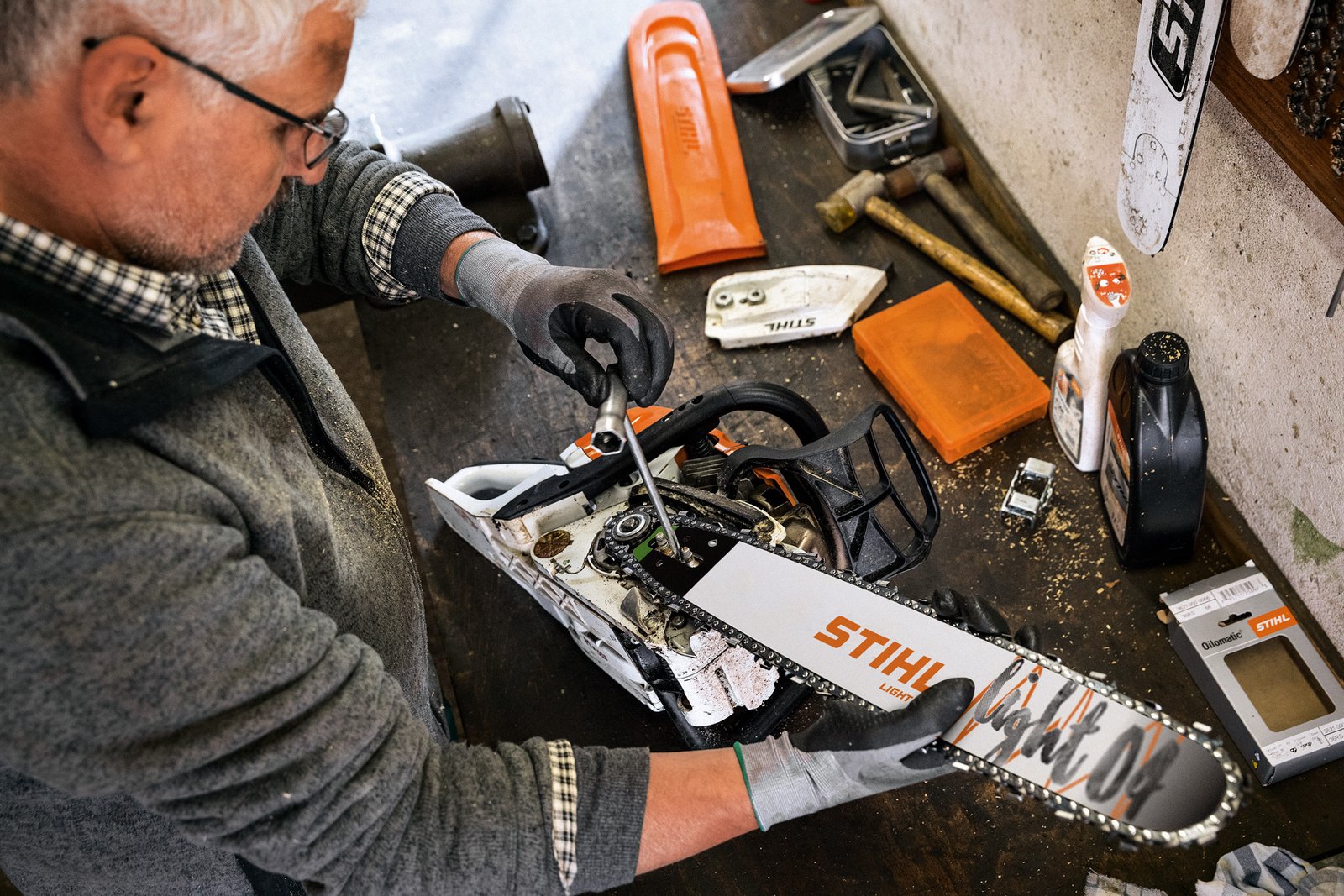 Linha STIHL com assistência técnica autorizada